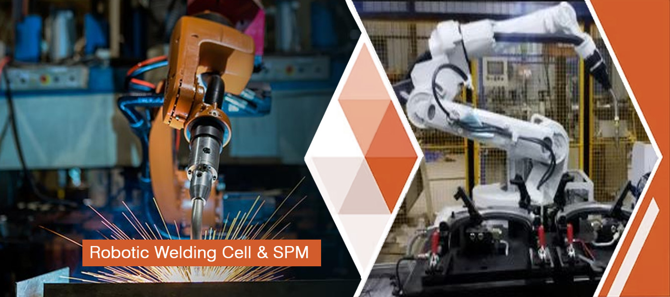 Spot Welding Automation Machine, Industrial Assembly Line, Industrial Automation System, Material Handling Pick & Place